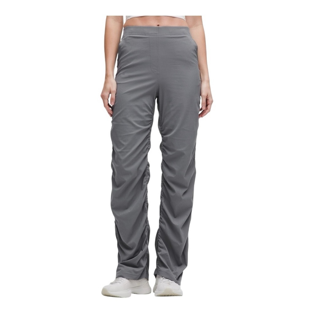 Lululemon Dance Studio Slim-Fit High-Rise Flared Pant, Solar Grey, Size XL NWT